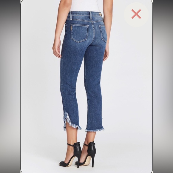 PAIGE HOXTON STRAIGHT ANKLE Mid Denim Jeans - Excellent Condition! - Picture 7 of 7